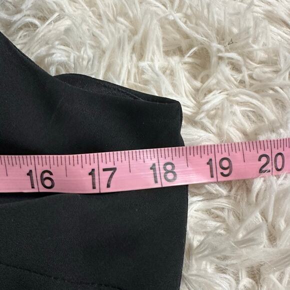 Vintage RABBIT RABBIT RABBIT DESIGNS BLACK ONE SHOULDER ASYMMETRIC Y2K DRESS 12 - Picture 8 of 9